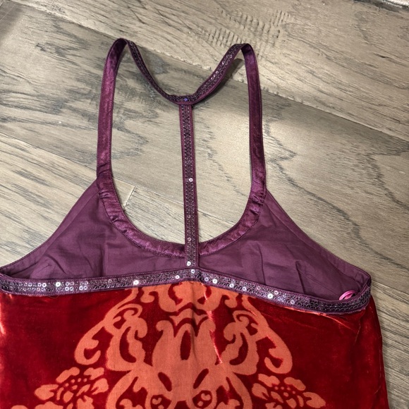 Free People Forbidden Ivy Ombré Velvet Tunic Dress Size 0 NWOT - Picture 9 of 12